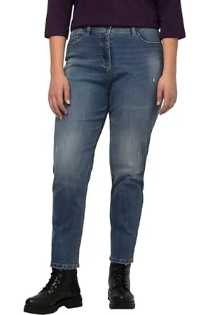 Ulla Popken Damen Thermo, MOM FIT Jeans, ,23 EU