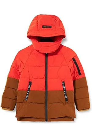 Scotch&Soda Shrunk Jungen Waterepellent Recycled Poly Jacket with Repreve Filling Daunenmantel, , 16