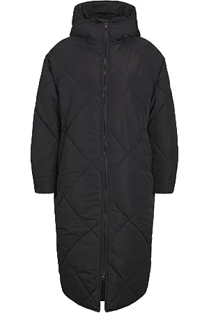 JJXX Jack&Jones Damen JXSIENNA Quilted Hood Jacket OTW SN Jacke, Black, M