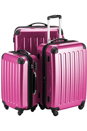 Hauptstadtkoffer Alex - 3er Kofferset, Trolley-Set, Rollkoffer, Reisekoffer, (S, M & L)