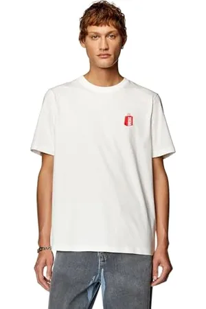 Diesel _T-JUST-N18 Maglietta_Shirt_Weiß_M