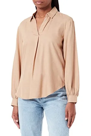TOM TAILOR Damen Bluse mit Kragen 1032572, , 34