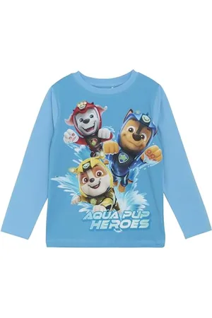Minymo Jungen Langärmliges T-Shirt mit Paw Patrol-Aufdruck