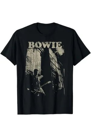 David Bowie Herren T-Shirt, , S, Klassisch, Halbarm, Crew-Ausschnitt, Klein, Regulär