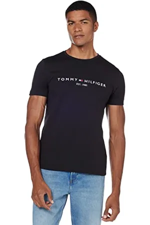 Tommy Hilfiger Herren T-Shirt Kurzarm Core Tommy Logo Rundhalsausschnitt, , 3XL