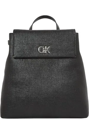 Calvin Klein Damen Rucksack Elegant, Schwarz (Ck Black), Einheitsgröße