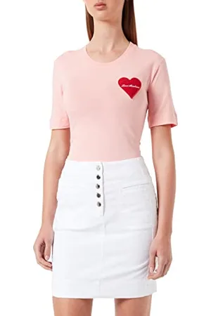 Moschino Womens Garment Dyed Miniskirt Skirt, , 40