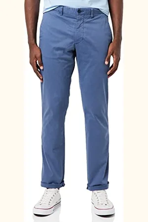 Tommy Hilfiger Herren Chinos Denton TH Flex Satin Stretch, , 33W / 34L