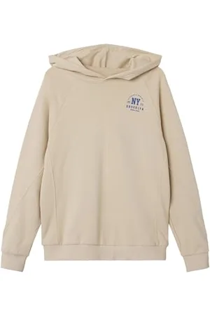 NAME IT Nkmobando Ls Loose Sweat Wh Pb