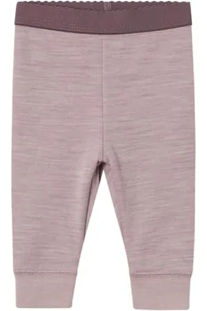 NAME IT Baby - Mädchen Nbfwuppo Wool/Co Leggings, , 80 EU