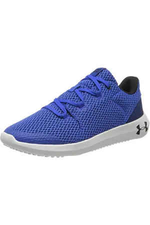Under Armour Unisex UA GS Ripple 2.0 NM Laufschuhe, Blau (Versa Blue/White/Black), 38 EU