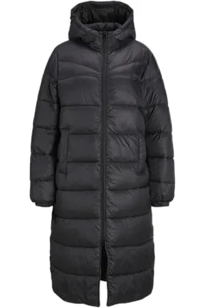 JJXX Damen JXNORA Lightweight Long Jacket OTW SN Mantel, Black, M