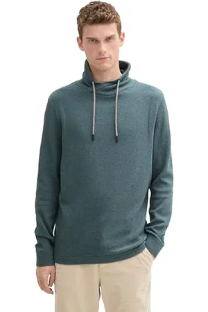 TOM TAILOR Herren Strickpullover mit Schalkragen, , XL