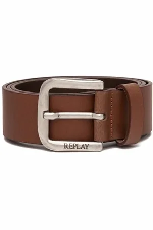 Replay Herren Gürtel aus Leder, (Braun), 100