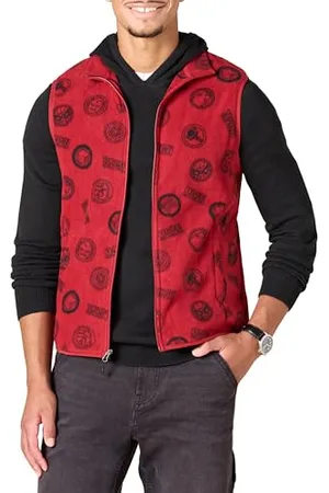 Amazon Disney | Marvel | Star Wars Herren Polarfleece-Westen, , XL
