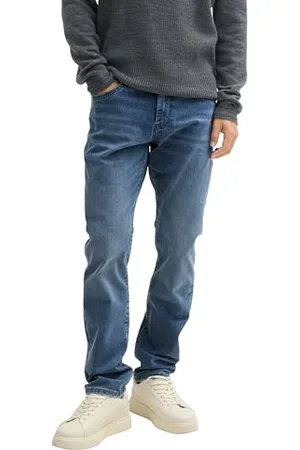 TOM TAILOR Herren Josh Regular Slim Jeans mit Stretch, , 30/30