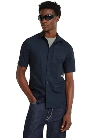 G-Star Herren G4A Slim Hemd, , S