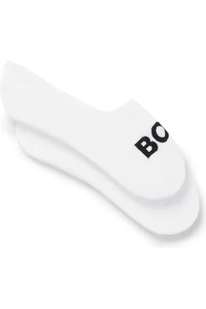 HUGO BOSS Herren 2P SL Uni Logo CC Füßlinge 2er Pack, , 41-42