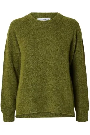 SELECTED Damen SLFLULU LS Knit O-Neck B NOOS Strickpullover, , XS