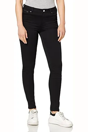 Morgan Damen 212-paco Slim Kunstleder Klassische Hose, , 40
