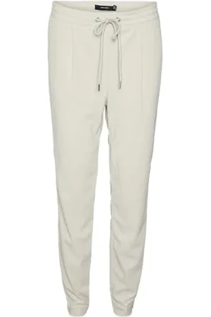 VERO MODA Damen Vmnora Mw Tapered Corduroy Pants Stoffhose, , XS/ 30L