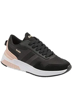 Gola Damen Atomics Road Running Shoe, Black/Blossom, 36 EU