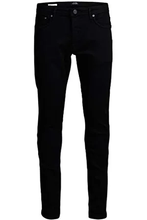 JACK & JONES Male Slim Fit Jeans Glenn Felix AM 046 3634Black Denim,Black Denim,36W / 34L