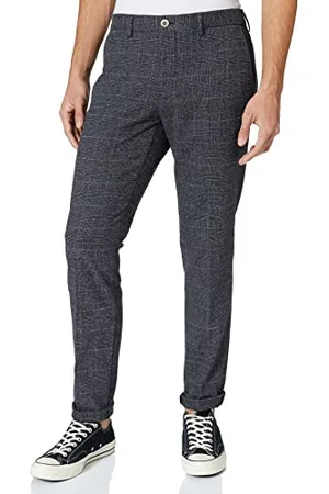 Tommy Hilfiger Herren Denton Mouline Check Wool Look Hose, , 31W / 32L