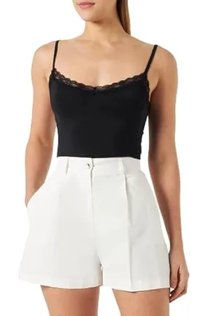 Pinko Damen SORRIDENTE Short LINO Stretch Hose, , 50