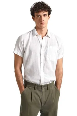Pepe Jeans Herren Paige Hemd, Weiß (Weiß), XXL