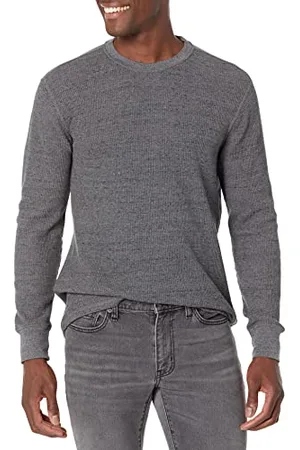 Amazon Herren Langärmeliges Waffel-Shirt, Normale Passform, , XL