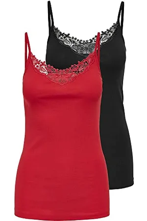 ONLY ONLKIRA Life LACE Singlet 2PACK NOOS