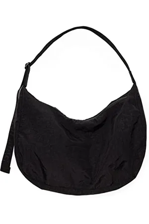Baggu Große Nylon-Halbmond-Tasche, Schwarz