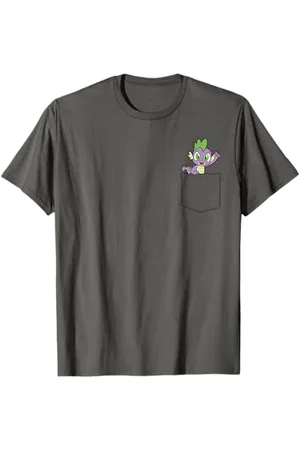 My Little Pony : Friendship Is Magic Spike Dragon Pocket T-Shirt