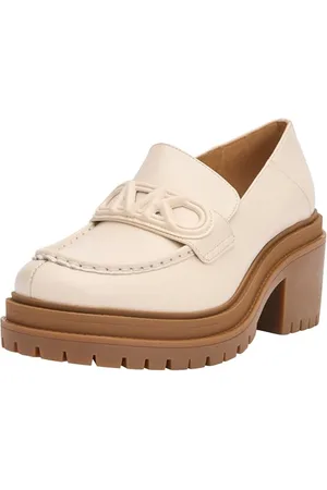Michael Kors Damen Rocco Heeled Loafer Moccasin, , 40 EU