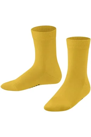 Falke Unisex Kinder Socken Family K So nachhaltige Baumwolle einfarbig 1 Paar, , 19-22