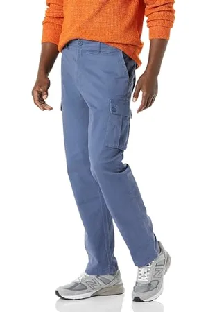Amazon Herren Gerade geschnittene Stretch-Cargohose (erhältlich in Big & Tall), , 32W / 34L