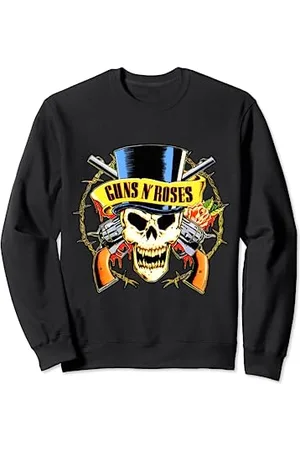 Guns N´Roses Offizieller Zylinderhut mit Totenkopf Sweatshirt
