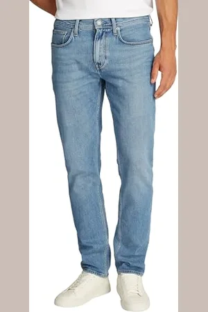 Tommy Hilfiger Herren Jeans Hose Denton Straight Leg Fit, Blau (Mesa Blue), 34W/33L