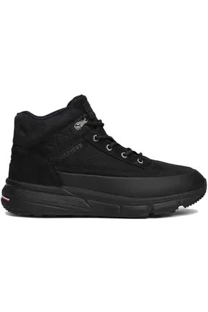Tommy Hilfiger HILFIGER WARM NUBUCK HYBRID B ( Hybrid-Stiefel Herren, (Black), 41 EU