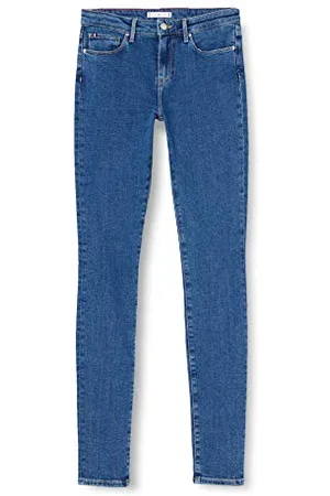 Tommy Hilfiger Damen Como Skinny Rw Hose, Blau , W32/L34
