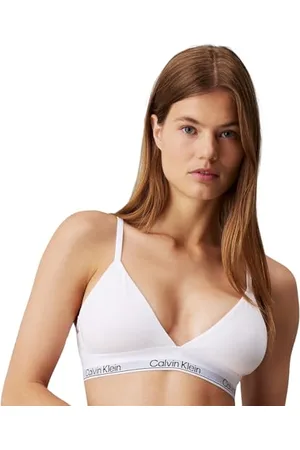 Calvin Klein Damen BH Bralette Triangle herausnehmbare Polster, , XL