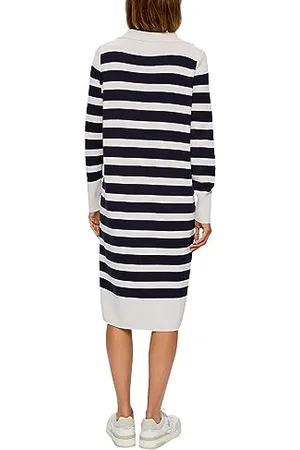 QS by s.Oliver Damen Strickkleid White 44