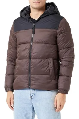 JACK & JONES Herren JJETOBY Puffer Hood SN Pufferjacke, , L