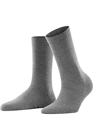 Falke Damen Socken Softmerino W So Wolle Baumwolle einfarbig 1 Paar, , 39-40
