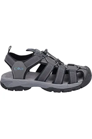 CMP Herren SAHIPH Hiking Sportliche Sandale, Grau-Dunkelblau (Titanio-Deep Lake), 43 EU