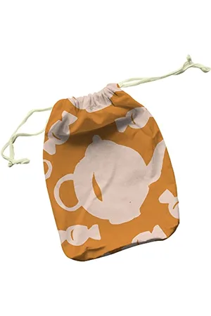 Questo Casa Bedruckte Baumwoll Taschen mit Kordelzug, Einkaufstasche, Stoffsack, Stofftasche, Beutel, Gemüsesack, Wiederverwendbare, Faltbar, Größe: 40x50 Cm