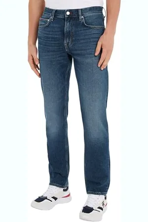 Tommy Hilfiger Herren Jeans Hose Regular Fit Straight Leg, Blau (Gifford Indigo), 34W/36L