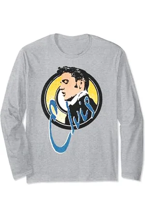 Elvis Presley Official Vintage Circle Langarmshirt