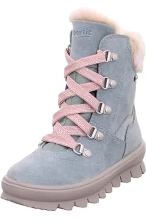 Superfit FLAVIA warm gefütterte Gore-Tex Schneestiefel, HELLGRÜN/ROSA 7500, 27 EU